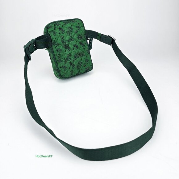 RARE! Vera Bradley Harry Potter RFID Small Convertible Crossbody Bag, Slytherin - Picture 9 of 14
